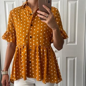 Polka Dot Blouse